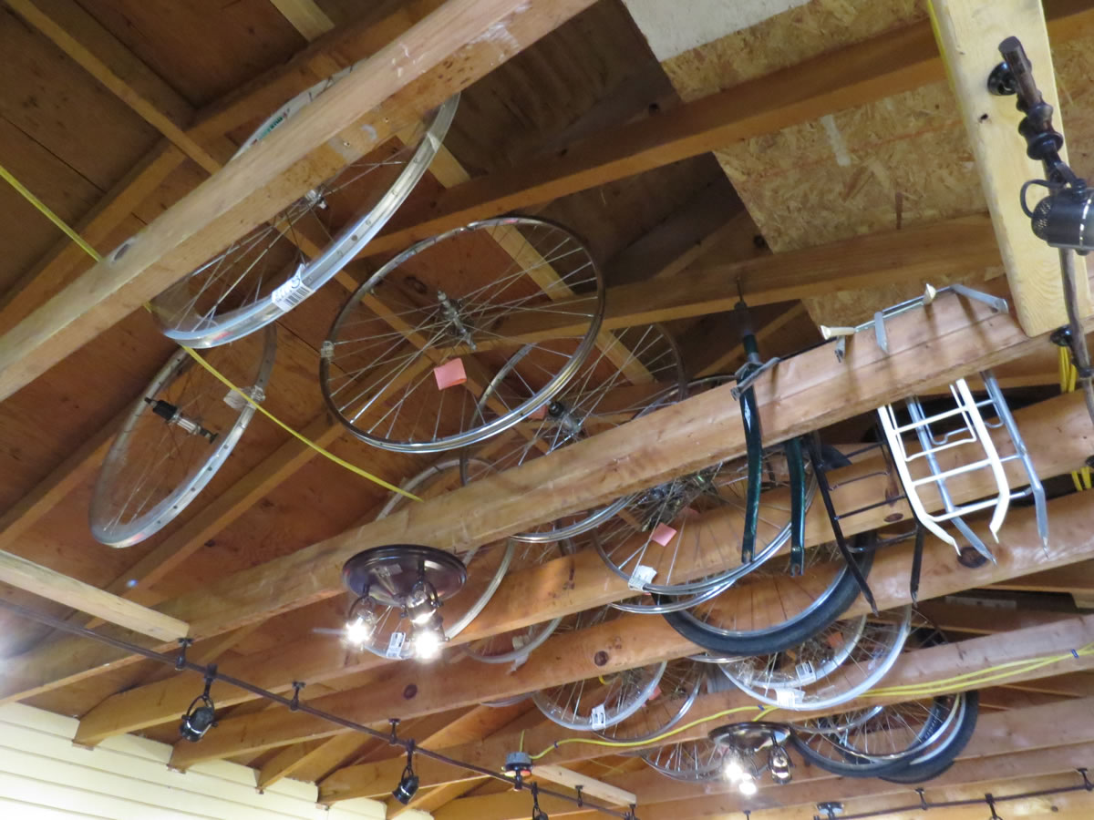 Bike Barn Ceiling